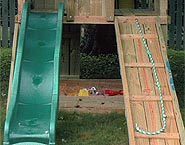 Wooden Ramp with Rope<br>$100each
