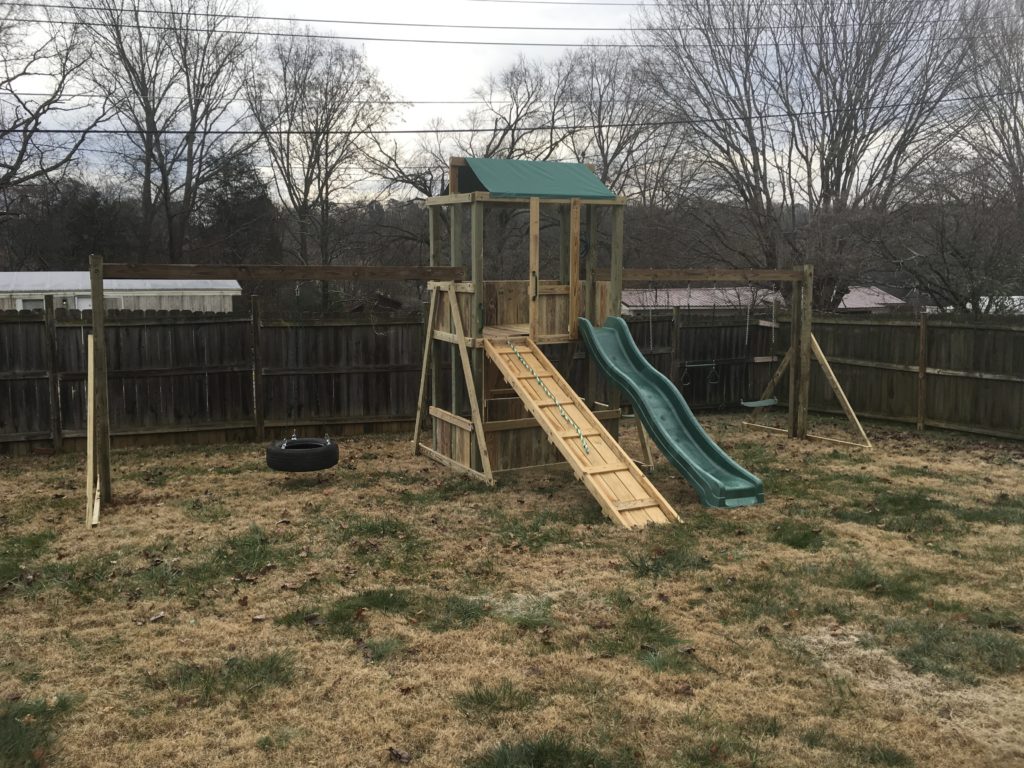 4x6 as shown $2100.00 with hops up,ramp, tire swing 